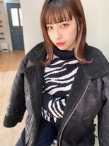 【山田】カジュアル外ハネくびれミディインナーカラー