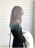 グレージュ/ダブルカラー/ハイトーン