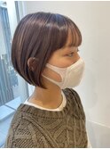 伸ばしかけの方におすすめまとまるショートボブ☆