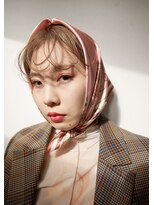 ヘアーアンドアトリエ マール(Hair&Atelier Marl)&nbsp;【Marl】無造作バング×フォギーベージュカラー