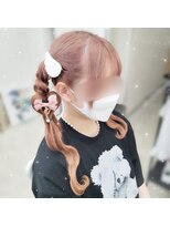 ヘアーメイク ティアラ(Hair make Tiara) ツインテールアレンジ