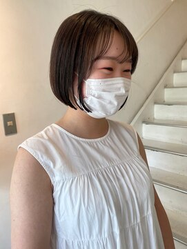 イト(ito) 【 ito ／ 梅田 】ナチュラルブラウン×ミニボブ