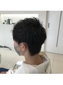 癖毛活かし!パーマ風カット