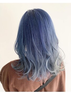 クラン ヘアーアンドスタジオ(CLAN hair & studio) ブルーカラー