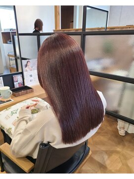 アンドビー(&b.) 圧倒的艶髪のピンクラベージュ