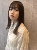 三軒茶屋_レディース_ロング_ストレート_ナチュラル_ブラウン