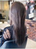 20代30代40代大人可愛いアッシュグレージュ立体感グラデーション
