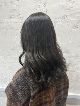 トクテ 吉祥寺(tokute) グレージュカラー/ボブウルフ/黒髪/ココアベージュ