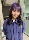 パープルレッドのルーツカラー