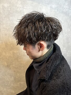 ヘアーアトリエルキナ(hair atelier LUCINA) ツイストスパイラルパーマ メンズ メンズカット メンズパーマ