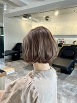 ソイクフ 四条大宮店(SOY-KUFU)&nbsp;大人可愛い◎20代30代40代ハイライトシアーカラーワンカールボブ