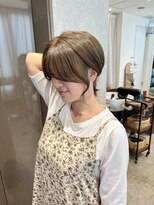 クエ(QUE)&nbsp;ショート/ショートボブ/ボブ/外ハネボブ/顔周りカット