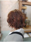 レイヤーボブパーマ