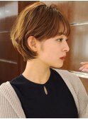 ショートボブ小顔カット大人ヘア髪質改善30代40代50代表参道青山