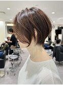 30代40代50代絶壁解消ひし形小顔前下がりショートボブ【NAYU】