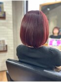 20代30代ダブルカラーブリーチ立体感グラデーション透明感