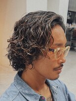 フィフス 渋谷(fifth) 渋谷大人プードルパーマサーフカールメンズミディアムパーマ