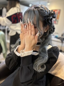 ラルム 仙台駅前店(LARME) 羊ハーフアップヘアメイク
