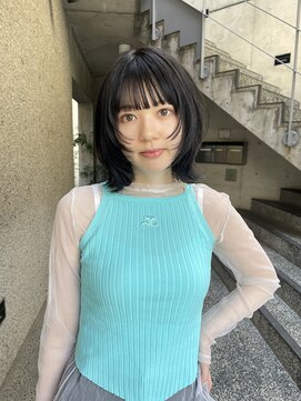メゾンアクア 表参道(Maison ACQUA) ◎ミニボブ縮毛矯正髪質改善ストレート顔まわりレイヤーカット