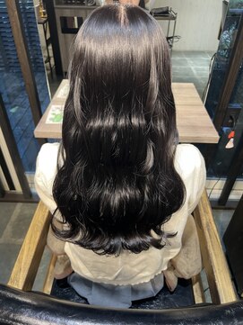 イコウヘアデザイン(icou hair design) 暗髪ロング
