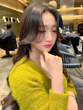 アンフィニー 仙台(ANFINI) ココアベージュ仙台髪質改善縮毛矯正酸性ストレートレイヤー