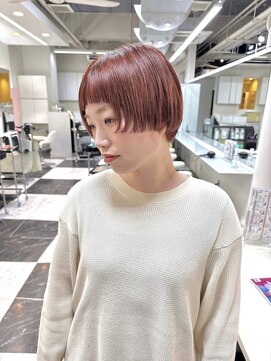 テテ(TETE) ショート/マッシュショート/オレンジブラウン