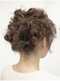 リボンヘア　頭全体髪の毛リボンで埋め尽くし