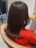 トリート 市川店(TREAT)&nbsp;ミディアム×オリーブベージュ