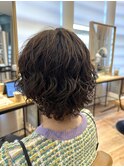 伸ばしかけ！ショートパーマ／ヴィンテージパーマ
