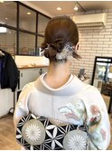 中間から上めボリューム アップ♪ブライダルお呼ばれ二次会