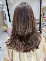 クラン(Chlan)&nbsp;キャラメルブラウン×ゆるふわ巻き髪