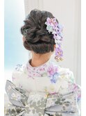 和髪ヘアセット