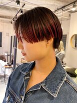 ルーム(Loom.)&nbsp;デザインカラーコントラストハイライトハンサムショート