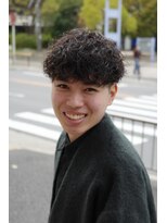 サップ 吹田店(Sup)&nbsp;ラウンドマッシュ/波巻きパーマ/スパイラルパーマ/メンズパーマ