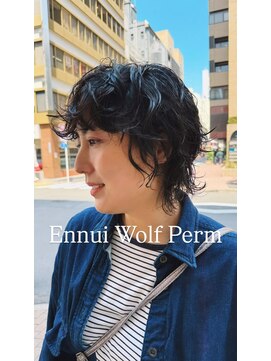 マージュ ギンザ(marju GINZA) 外国人風ショートウルフパーマ