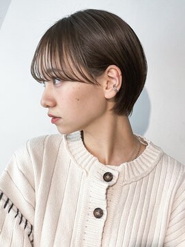 アルバム 新宿(ALBUM SHINJUKU) ショート美髪おくれ毛前髪カット韓国ヘア_99978