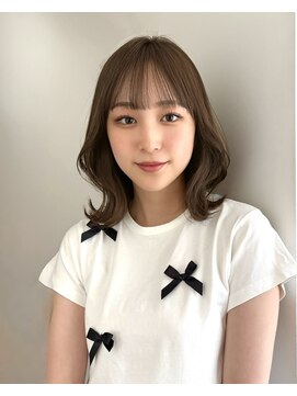 エールバイボヌール(Ere by Bonheur) 玉井】ワンカールのくびれレイヤースタイル　/西梅田北新地堂島