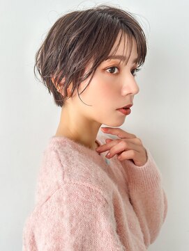 ドーチェ 池田店(DOCHE) マッシュショート×シースルーバング×ヘーゼルブラウン