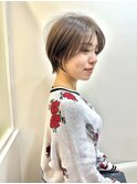 耳掛け美人ショート
