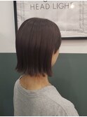 切りっぱなしボブ