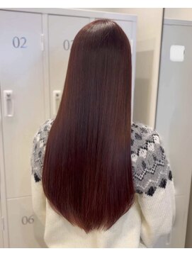 リス バイ ソヨン(Lis by SOYON) 《髪質改善/チェリーレッド/艶感/酸熱トリートメント》