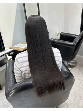 髪質改善ストレート