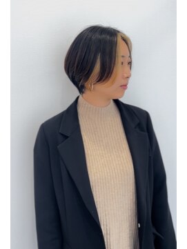 エレノア 自由が丘店(Eleanor) ハンサムショート×フェイスフレーミング