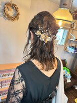 イロ(iro) ハーフアップ