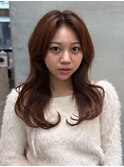 レイヤーカット/ブリーチ無し/韓国風/北千住