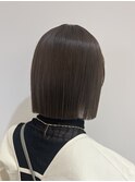 圧倒的艶髪！タッセルボブ&ダークグレージュ【瀬口】