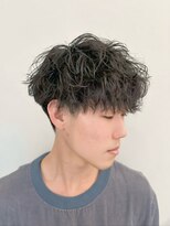 ビアンコ(bianco produce by L'Aube)&nbsp;メンズ/波巻きパーマ/ツイストスパイラル/前下がりマッシュ