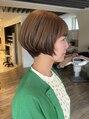 レイバイキングダム(Ley by KINGDOM)&nbsp;丸みショート、ショートボブ、デザインカラー