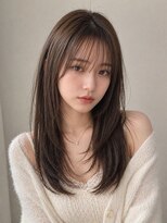 ワゴンバイアフロート(Wagon by afloat) セミロング20代30代ストレートレイヤー前髪なし前髪あり池袋
