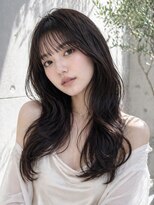 ゼゼ 高知店(zeze)&nbsp;レイヤーカット/ハッシュカット/フレンチバング/グレージュ/韓国
